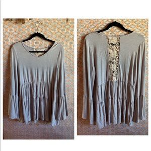 Hannah Tiered Striped Longsleeve